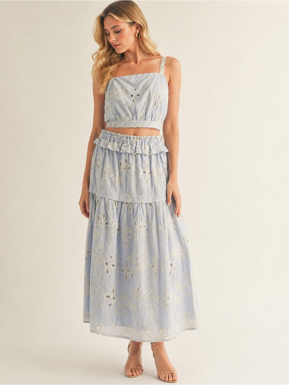 Bluebell Bliss Skirt Set
